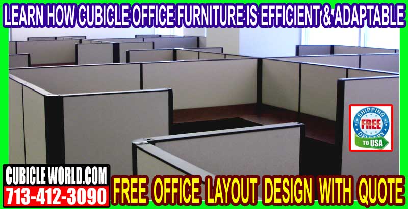 Used Cubicle Office Furniture For Sale In Houston, Texas